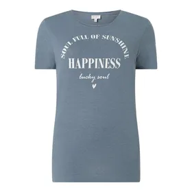 ONLY CARMAKOMA T-shirt PLUS SIZE z nadrukowanym napisem model ‘Dia’
