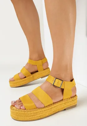 Żółte Sandały Akila