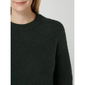 Pieces Sweter z prążkowaną fakturą model ‘Ellen’