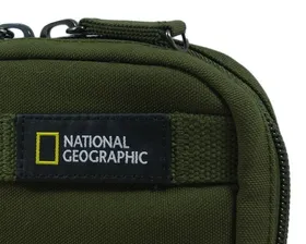 Saszetka pozioma do paska National Geographic MILESTONE 14208 khaki