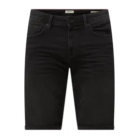 Esprit Szorty jeansowe o kroju straight fit z dodatkiem streczu