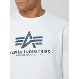 Alpha Industries Bluza z odblaskowym logo