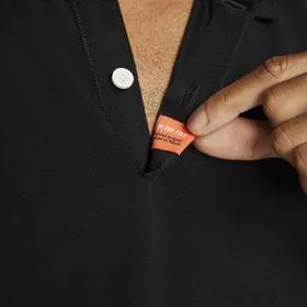 Męska dopasowana koszulka polo The Nike Polo - Czerń