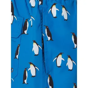 MCNEAL Spodenki kąpielowe z nadrukami z pingwinami model ‘Penguin’