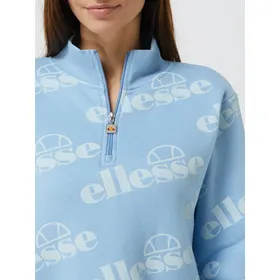 Ellesse Bluza krótka ze wzorem z logo model ‘Fulmire’