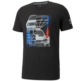 T-shirt Męskie Puma BMW Motorsport Graphic Tee 531194-01