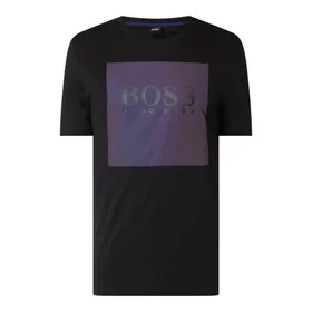 BOSS Casualwear T-shirt z nadrukiem z logo model ‘Tshine’