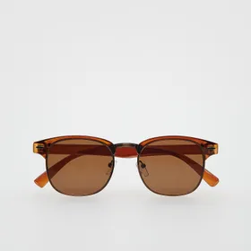 Okulary przeciwsłoneczne - Brązowy