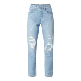 Levi's® Skrócone jeansy z przetarciami