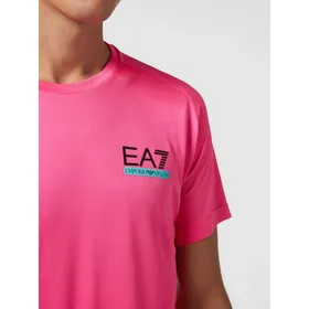 EA7 Emporio Armani T-shirt z okrągłym dekoltem