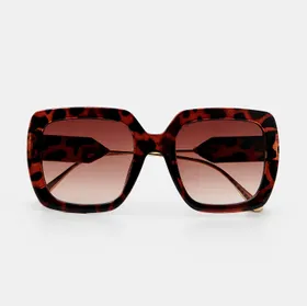 Okulary przeciwsłoneczne - Brązowy