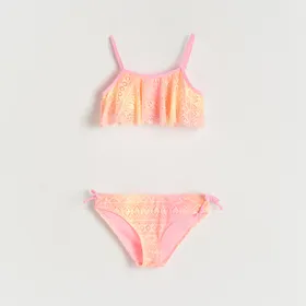 Dwuczęściowy strój kąpielowy - Różowy