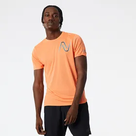 Koszulka New Balance MT21277VO2 – pomarańczowe