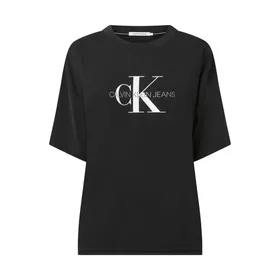 Calvin Klein Jeans T-shirt typu oversized z nadrukiem z logo