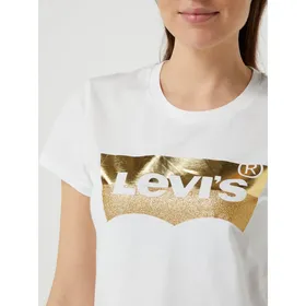 Levi's® T-Shirt z błyszczącym efektem