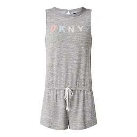 DKNY Piżama z nadrukiem z logo