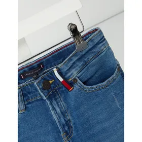 Tommy Hilfiger Teens Szorty jeansowe o kroju tapered fit z dodatkiem streczu