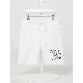 Calvin Klein Jeans Szorty z dzianiny dresowej z bawełny