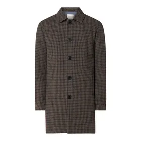 Selected Homme Krótki płaszcz z dodatkiem wełny model ‘James’