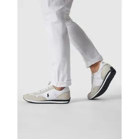 Polo Ralph Lauren Sneakersy z mieszanki materiałów z detalami z logo