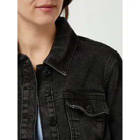 Vero Moda Kurtka jeansowa z mieszanki bawełny ekologicznej model ‘Mikki’