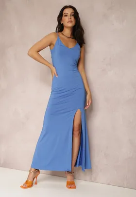 Niebieska Sukienka Daggado
