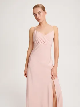 Sukienka midi - Różowy