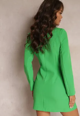 Zielona Sukienka Semiche