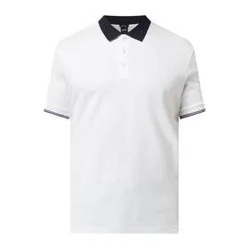 BOSS Koszulka polo z bawełny merceryzowanej model ‘Parlay’