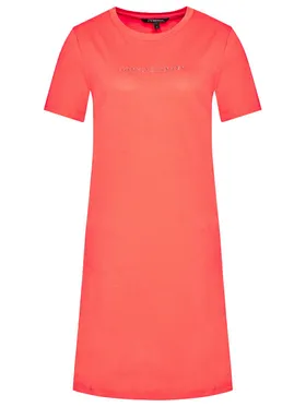 Armani Exchange Sukienka codzienna 3KYA96 YJG3Z 1663 Pomarańczowy Regular Fit