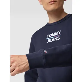 Tommy Jeans Bluza z bawełny z wyhaftowanym logo