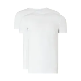 Drykorn T-shirt z dodatkiem streczu w zestawie 2 szt. model ‘Cadan’