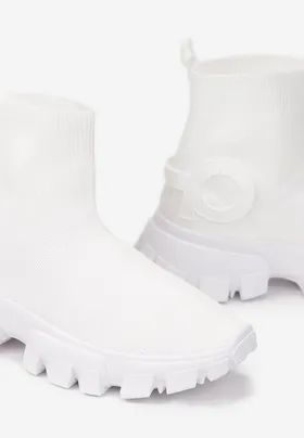 Białe Sneakersy Langaria