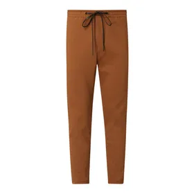 Drykorn Skrócone spodnie sportowe z dodatkiem streczu model ‘Jeger’