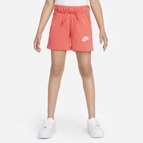 Spodenki z dzianiny dresowej dla dużych dzieci (dziewcząt) Nike Sportswear Club - Pomarańczowy