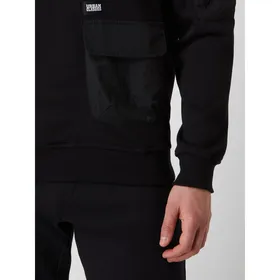 URBAN CLASSICS Bluza z kapturem z detalem z logo model ‘Commuter’