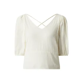 Vero Moda Bluzka krótka z bawełny model ‘Gabi’
