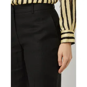 Raffaello Rossi Spodnie w stylu Marleny Dietrich z lnu model ‘Olessa’