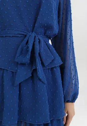 Niebieska Sukienka Roseflash