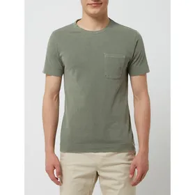 MOS MOSH T-shirt z kieszenią na piersi model ‘Forte’