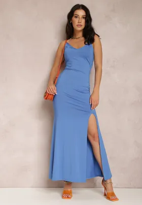 Niebieska Sukienka Daggado