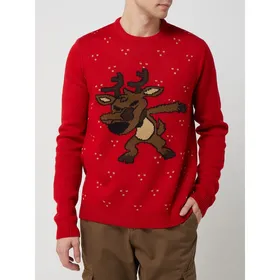 Only & Sons Sweter ze świątecznym motywem