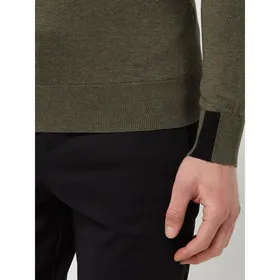 MOS MOSH Sweter z dodatkiem wełny model ‘Adam’
