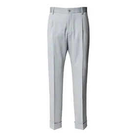HUGO Spodnie do garnituru z żywej wełny model ‘Silver212’