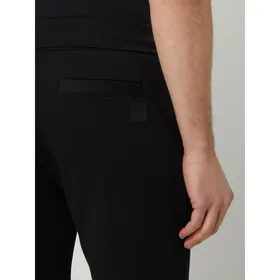 BOSS Spodnie dresowe z naszywką z logo model ‘Lamont’