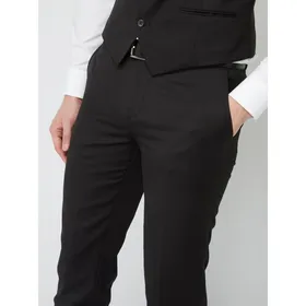 HUGO Spodnie do garnituru z czystej żywej wełny model 'Hartleys'