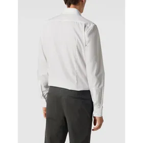 HUGO Koszula biznesowa o kroju slim fit z czystej bawełny model ‘Koey’