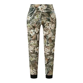 Cambio Spodnie cargo z kwiatowym wzorem model ‘Jules’
