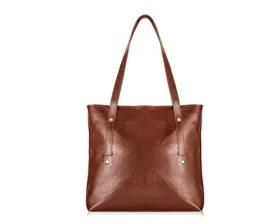 Skórzana torba damska Parma FL23 vinatage brown