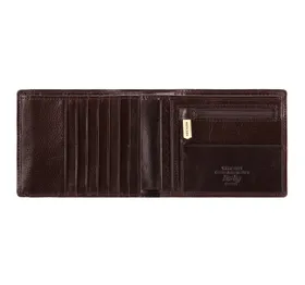Męski portfel skórzany z rozkładanym panelem
